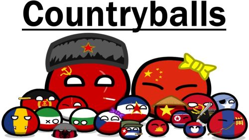 Countryballs poster